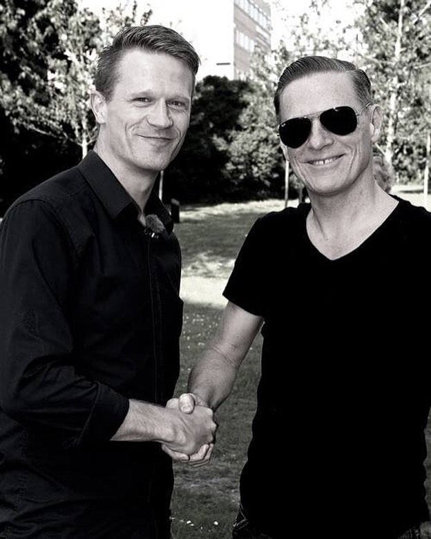 bryan adams ontmoet Claus Hassings Zalencentrum Wielens
